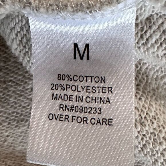 PacSun Gray and Tie Dye Hood Sweatshirt Casual Crewneck Hoodie. Size Medium - Picture 7 of 7